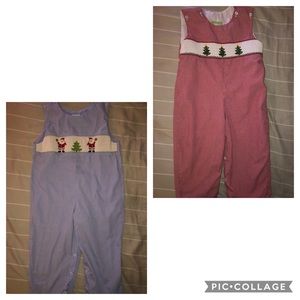 Size 2 Christmas Smocked